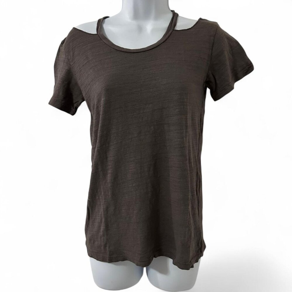 Women’s LNA T-Shirt Grunge Punk Cut out Band tee Whimsigoth Size XS